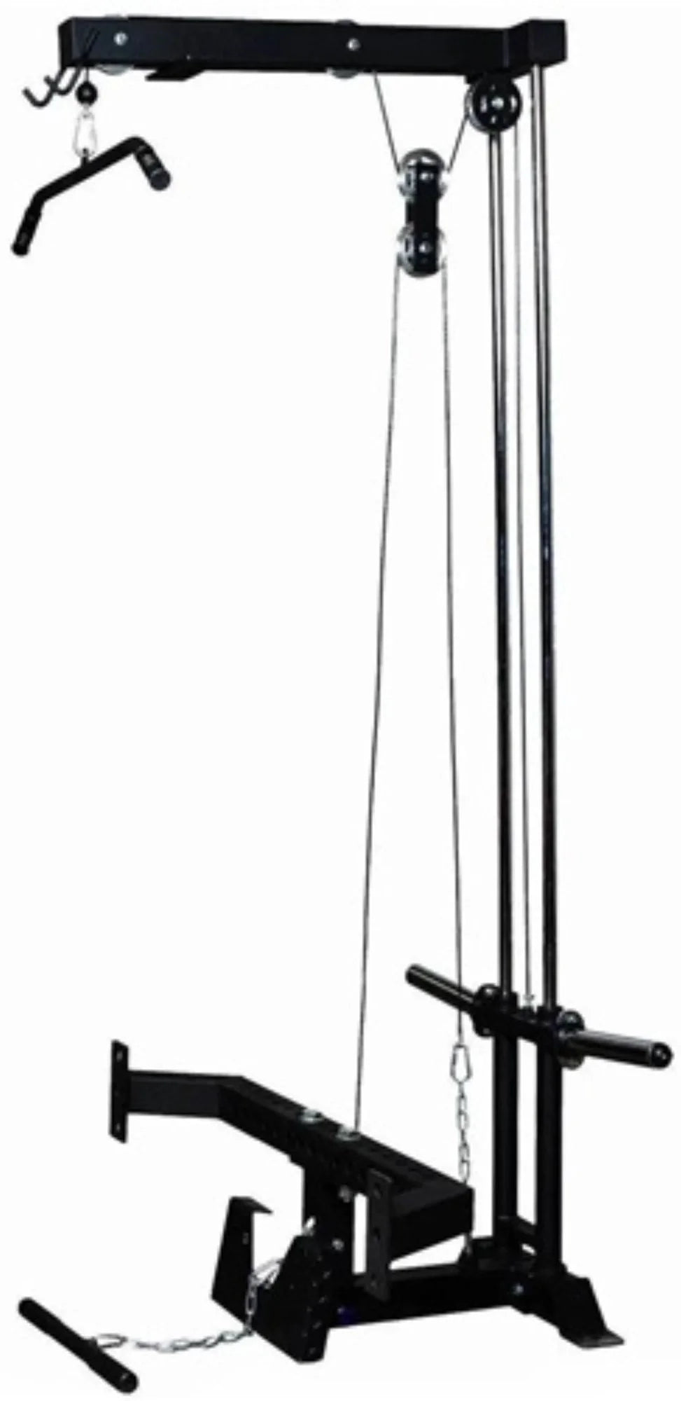 French Fitness R30-RE Commercial Power Rack w/Lat Pulldown / Low Row (New)