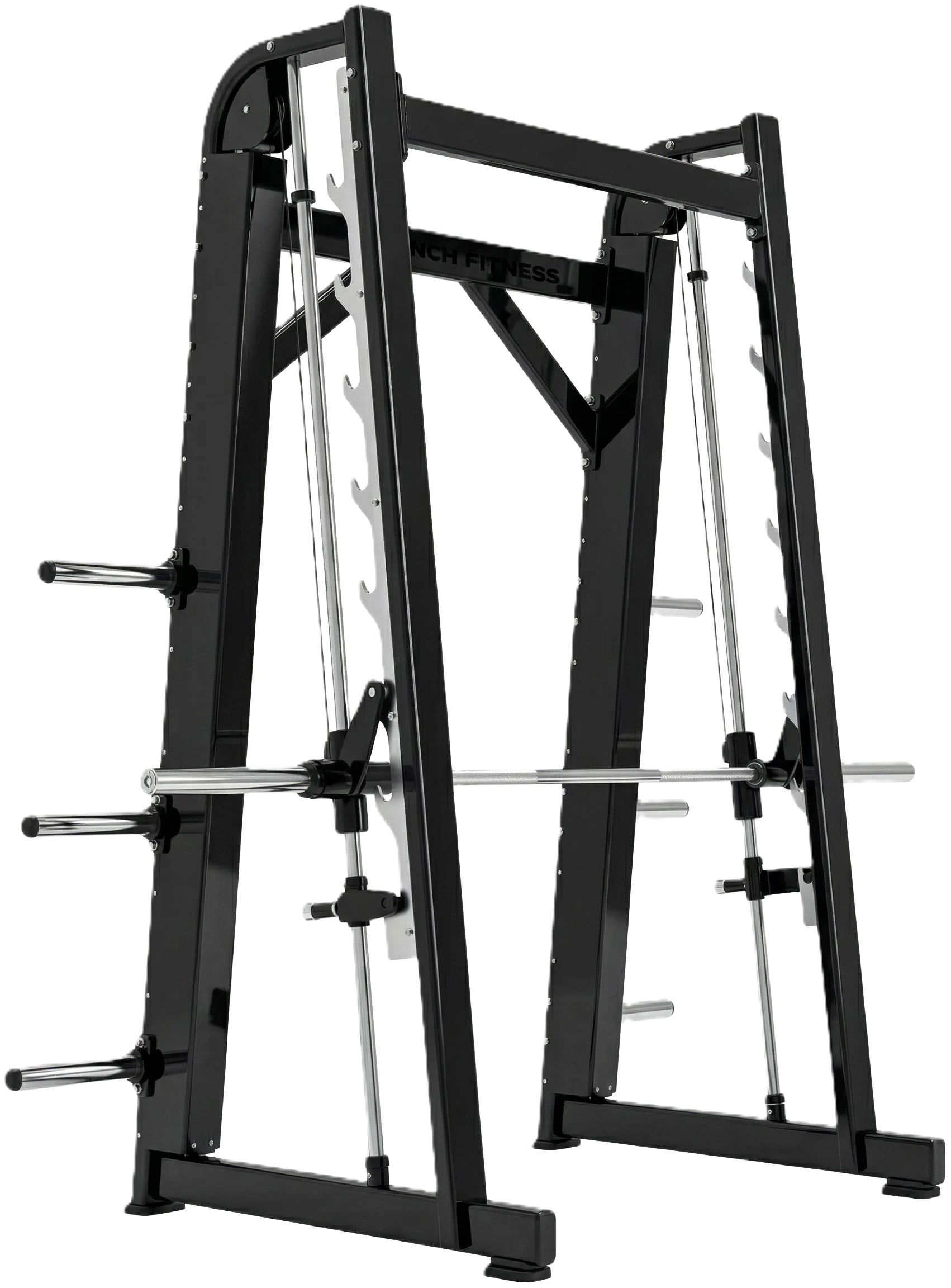 Smith Machine Plate Loaded French Fitness Marin - Angled View