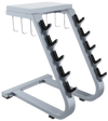 French Fitness Napa Accessory, Handle, & 5 Bar Storage Rack (New)