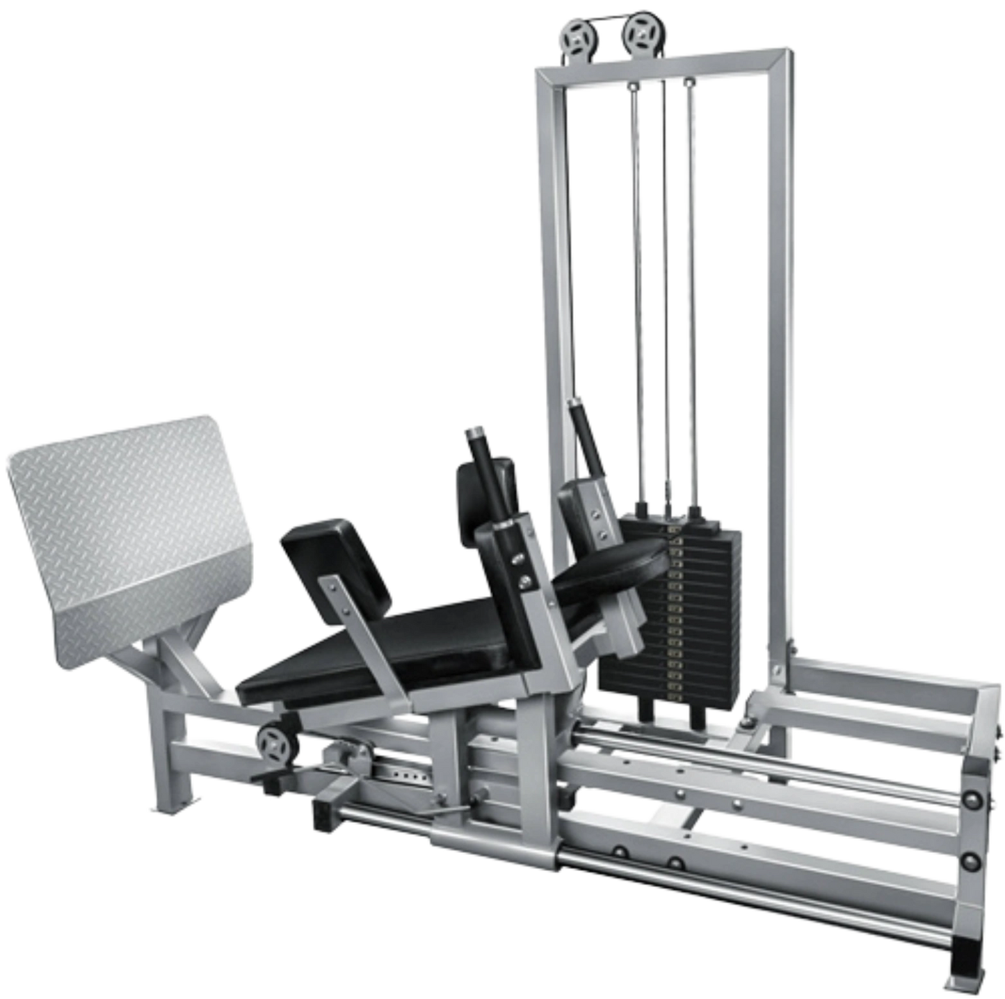 French Fitness Shasta Selectorized Horizontal Leg Press (New)