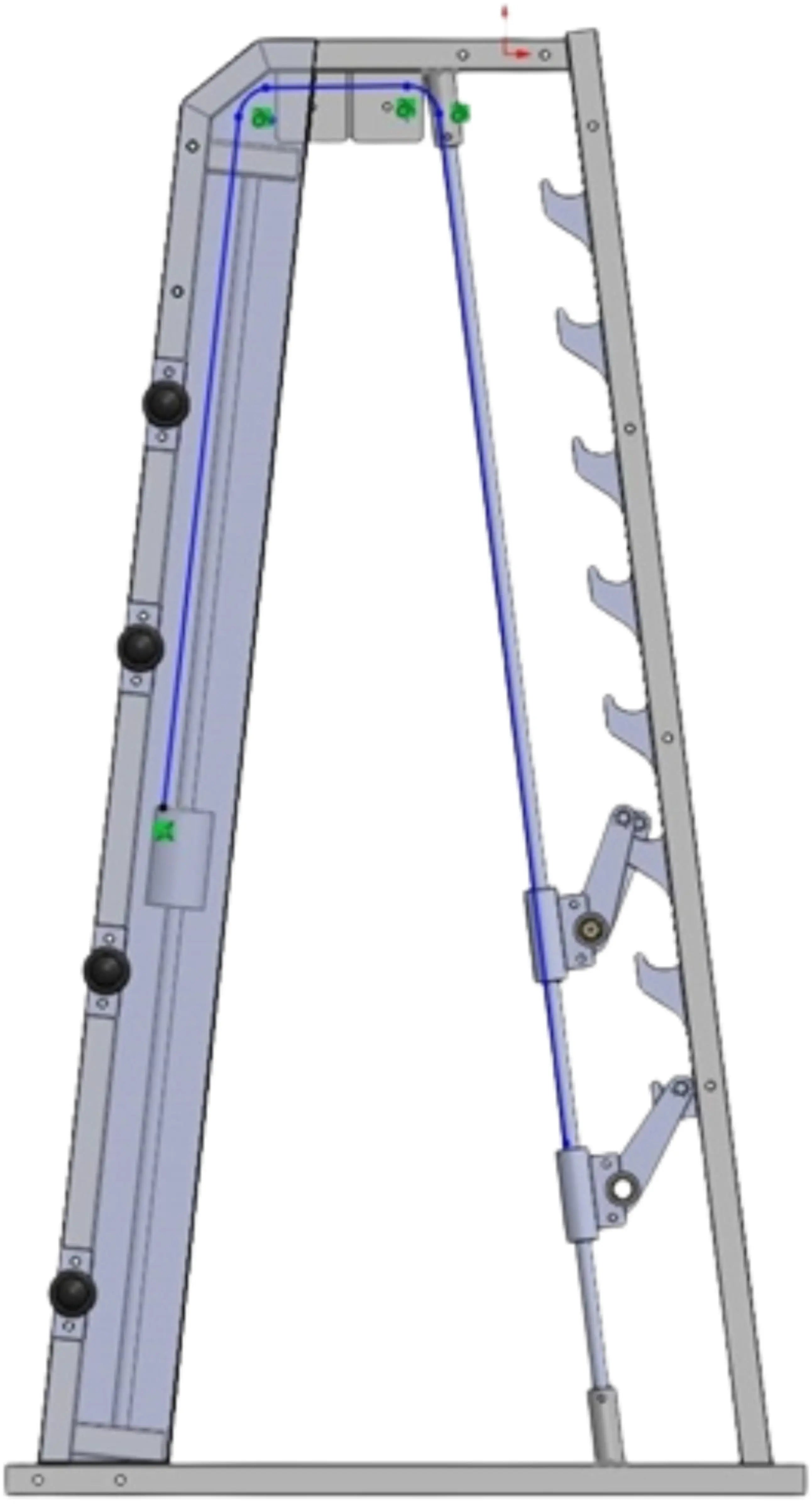 French Fitness Napa Smith Machine Plate Loaded (New) Image 2