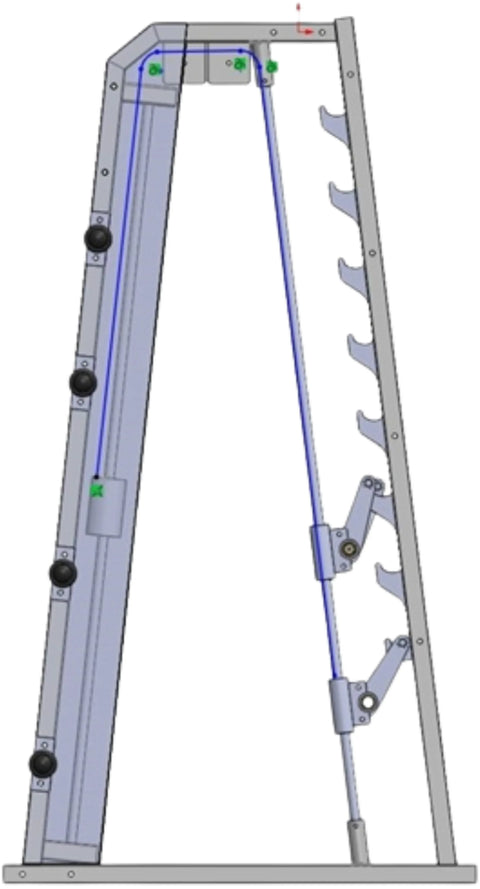 French Fitness Napa Smith Machine Plate Loaded (New) Image 2