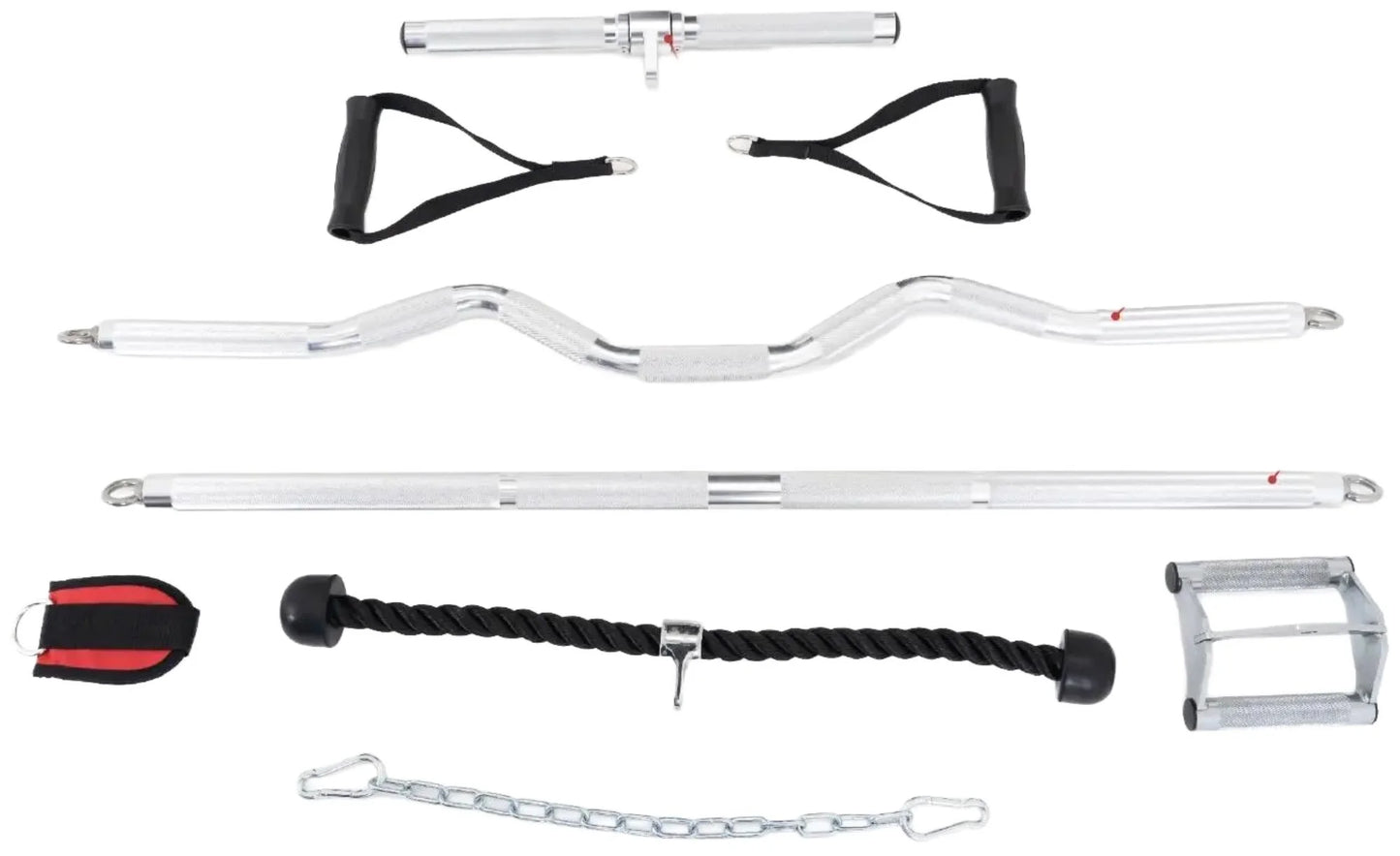 French Fitness Phoenix Dual Cable Cross - Silver (New)