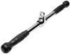 French Fitness Rubber Grip 21" Revolving Straight Bar (New)