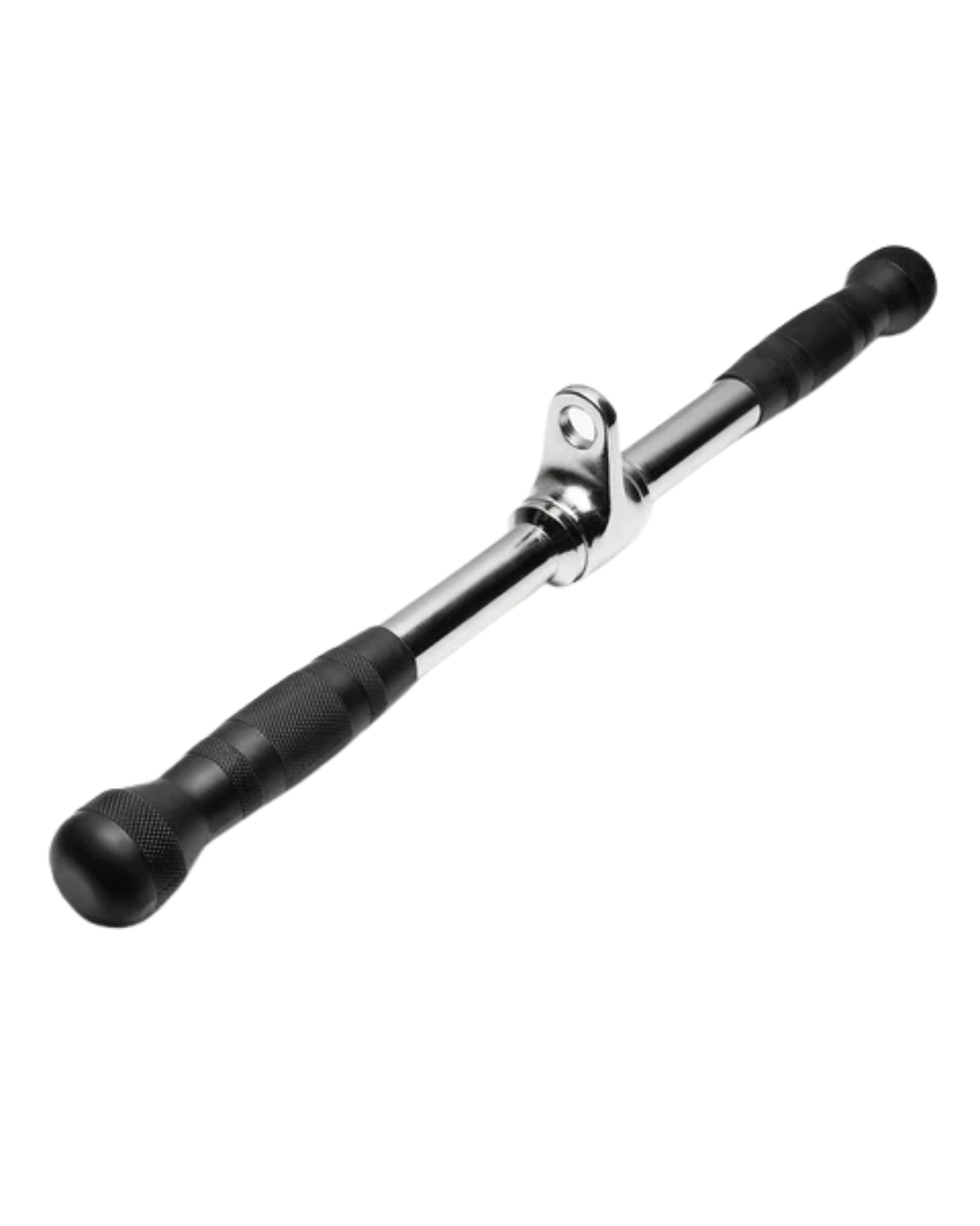 French Fitness Rubber Grip 21" Revolving Straight Bar (New)