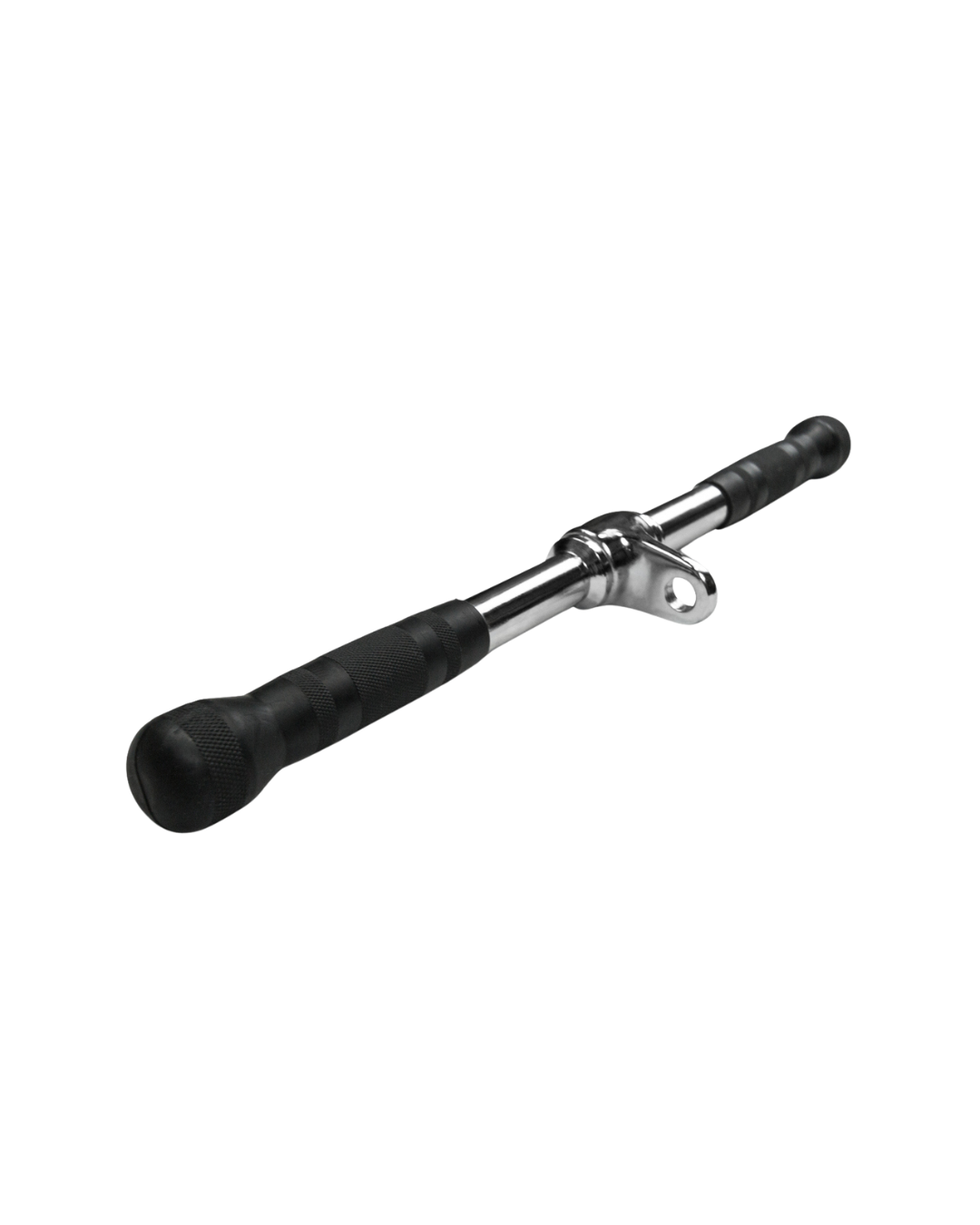 French Fitness Rubber Grip 21" Revolving Straight Bar (New)