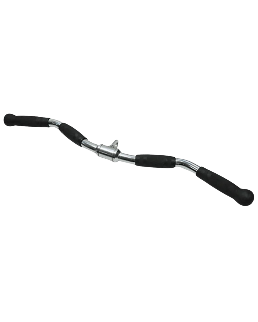 French Fitness 28" Rubber Grip Revolving Curl Bar (New)