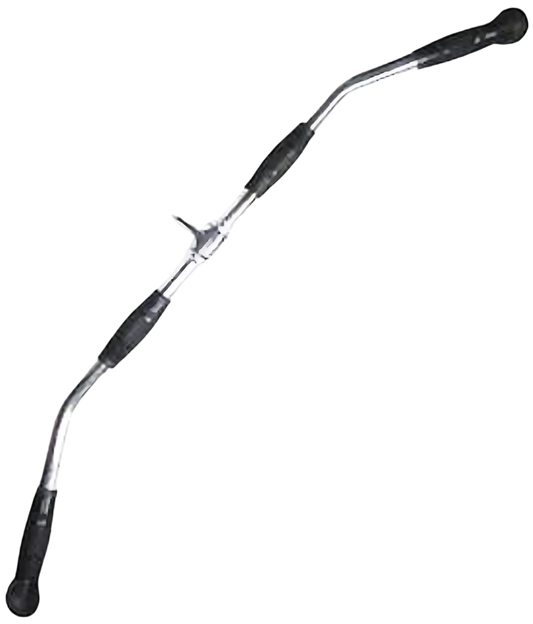 French Fitness 38" Rubber Grip Lat Bar (New)