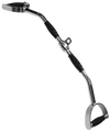 French Fitness 38" Rubber Grip Pro-Style Lat Bar (New) - Front View