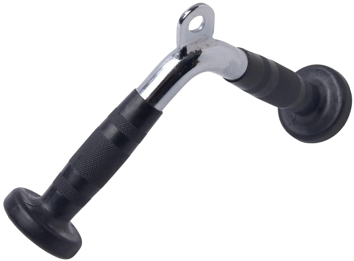 French Fitness 12" Rubber Grip Tricep Pressdown Bar (New)