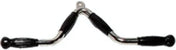 French Fitness - 23" Rubber Grip Triceps Press Down Bar (New) - Front View