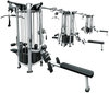 French Fitness FFS Silver 12 Stack Multi Jungle Gym (New)