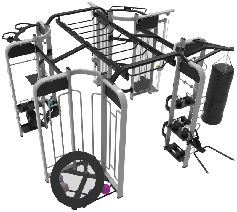 French Fitness FFS Silver 360XL Energy Group Training System (New)