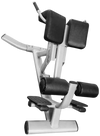 French Fitness FFS Silver 45 Degree Hyperextension Back Extension (New)