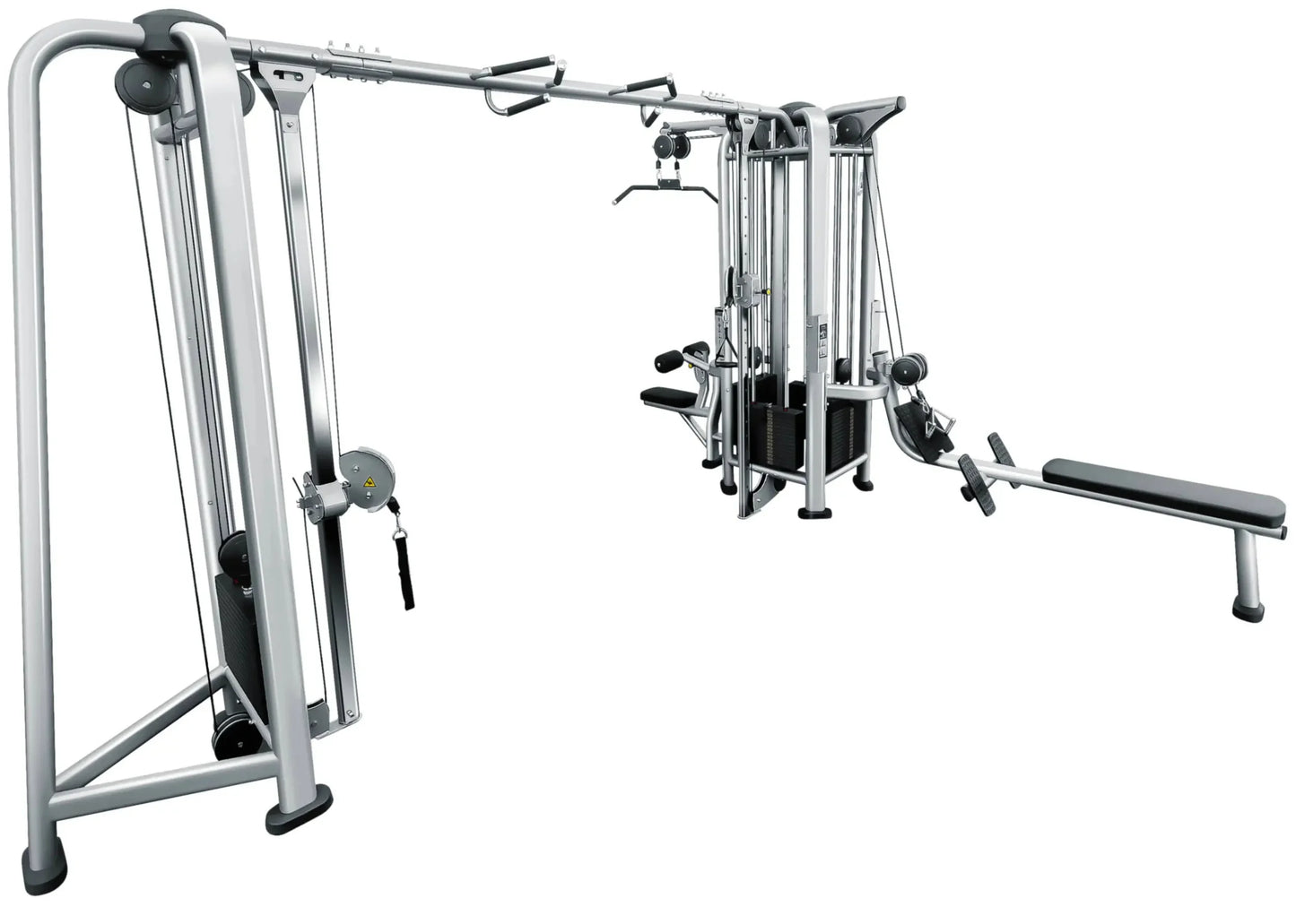 French Fitness FFS Silver 5 Stack Multi Jungle Gym (New)