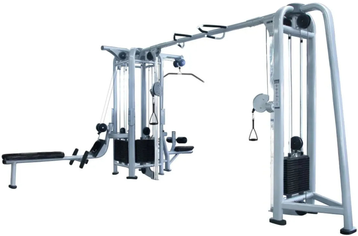 French Fitness FFS Silver 5 Stack Multi Jungle Gym (New)