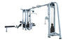 French Fitness FFS Silver 5 Stack Multi Jungle Gym (New)