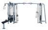 French Fitness FFS Silver 5 Stack Multi Jungle Gym (New)