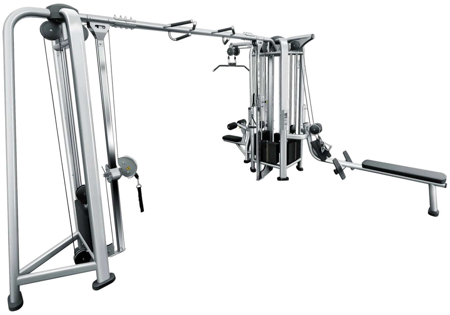 French Fitness FFS Silver 5 Stack Multi Jungle Gym (New)