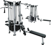 French Fitness FFS Silver 8 Stack Multi Jungle Gym (New)