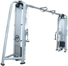 French Fitness FFS Silver Adjustable Cable Crossover (New)