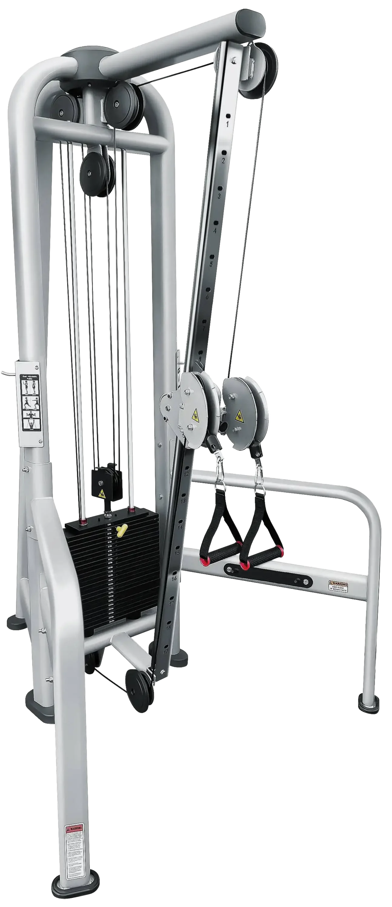French Fitness FFS Silver Cable Column (New)
