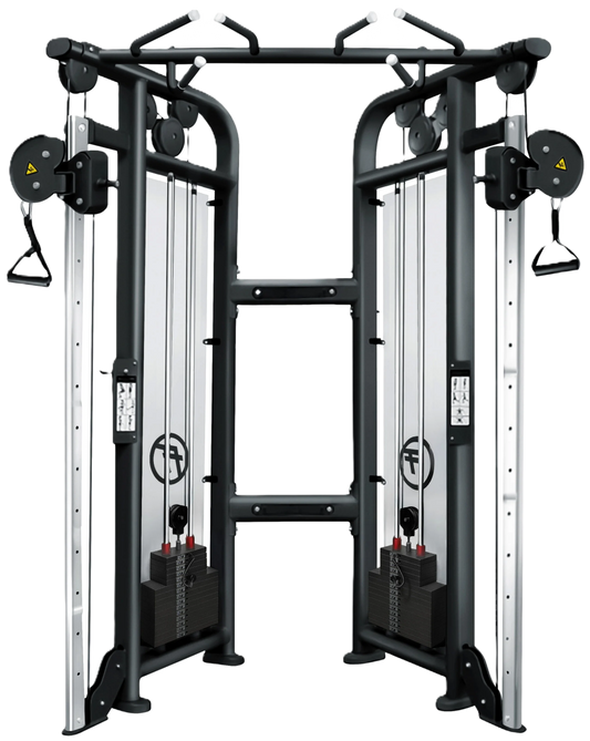 French Fitness FFB Black Dual Adjustable Pulley (New)