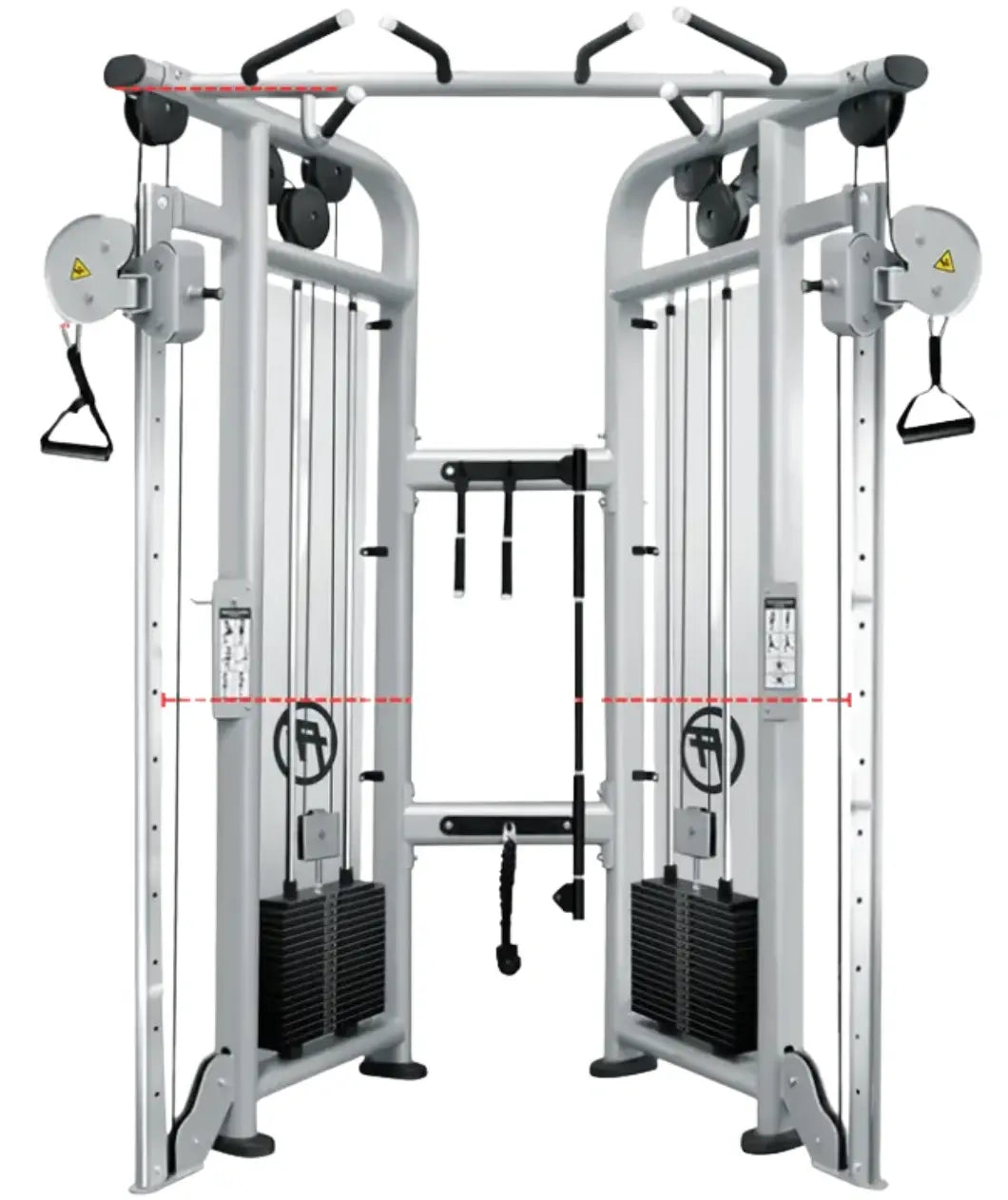 French Fitness FFS Silver Dual Adjustable Pulley (New)