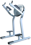 French Fitness FFS Silver Half Ball Captain's Chair Leg Raise VKR (New)