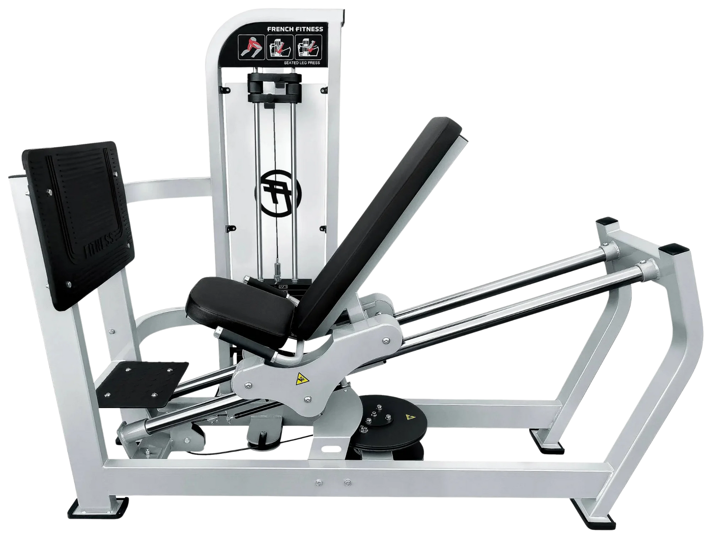 French Fitness Shasta Seated Leg Press Sled / Calf Raise (New)