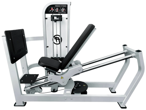 French Fitness Shasta Seated Leg Press Sled / Calf Raise (New)