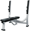 French Fitness FFS Silver Olympic Flat Bench Press (New)