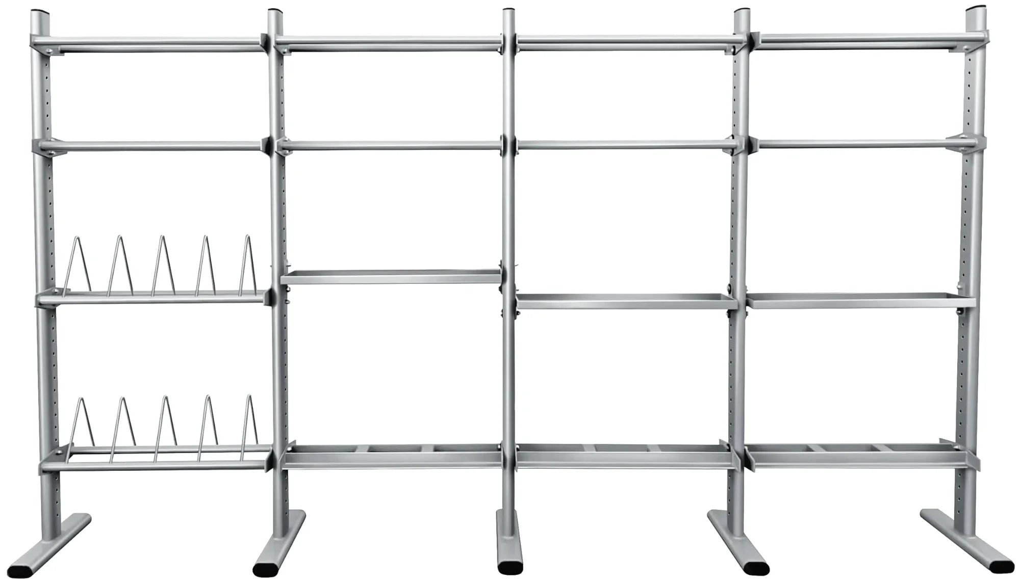 French Fitness FFS Silver Universal Storage Rack System (New)