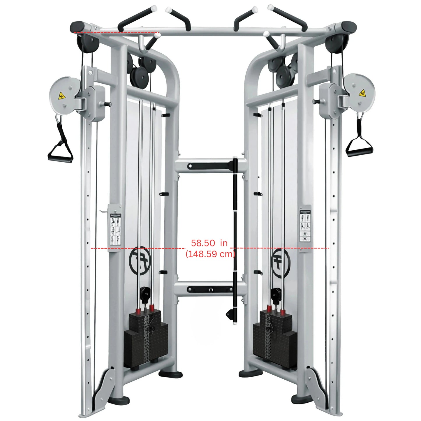 French Fitness FFS Silver Dual Adjustable Pulley (New)