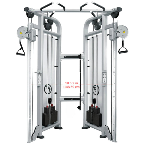 French Fitness FFS Silver Dual Adjustable Pulley (New)