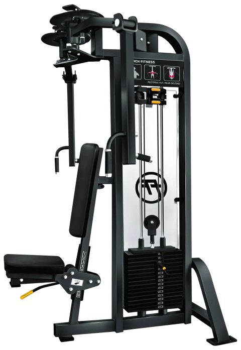 French Fitness Tahoe Pec Fly Rear Delt angled view