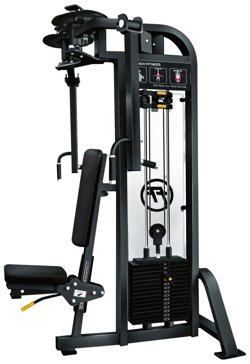 French Fitness Tahoe Pec Fly Rear Delt angled view