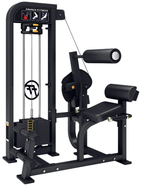 French Fitness Tahoe Selectorized Back Extension (New)
