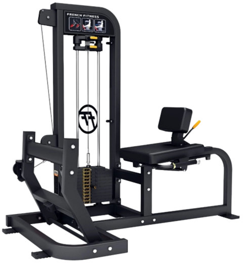 French Fitness Tahoe Selectorized Horizontal Calf (New)
