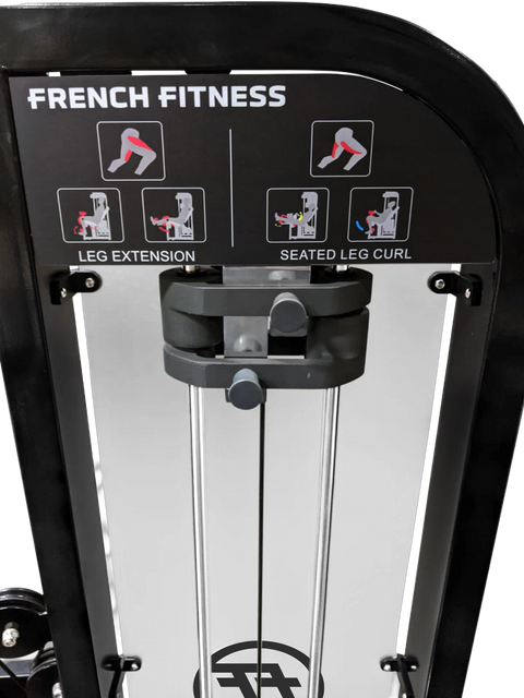 French Fitness Tahoe Seated Leg Curl / Leg Extension (New)