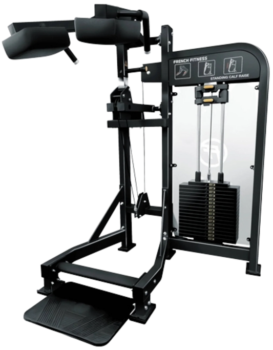 French Fitness Tahoe Selectorized Standing Calf  Raise (New)