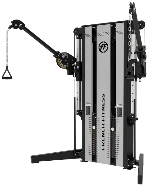 French Fitness Venice Dual Cable Crossover Functional Trainer (New)