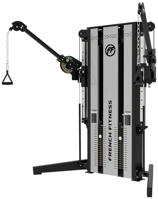 French Fitness Venice Dual Cable Crossover Functional Trainer (New)