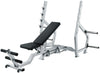 French Fitness Venice 3 Way Flat Incline Decline Olympic Bench (New) Image