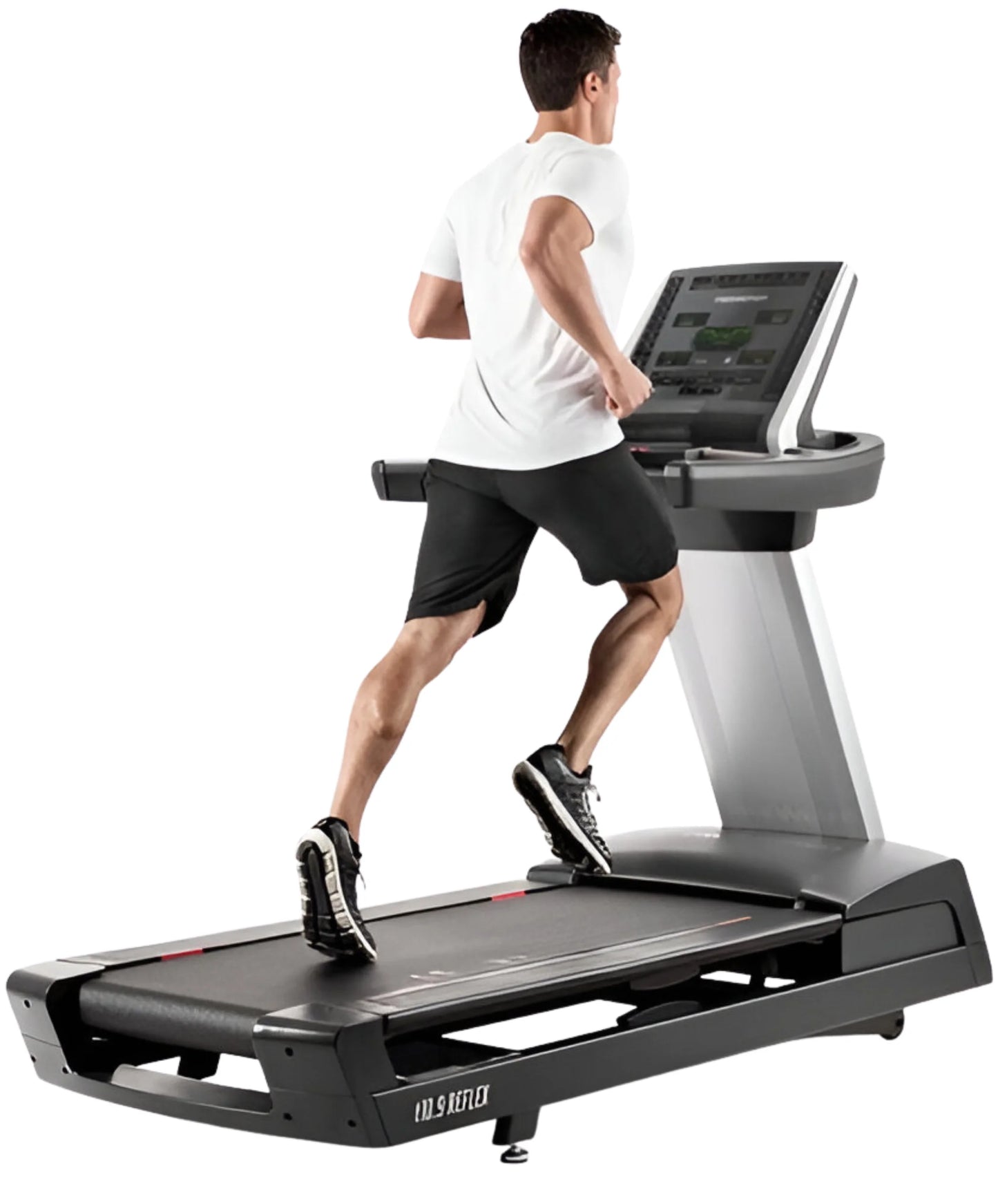 Freemotion T10.9 Reflex Treadmill w/Touch Screen (Remanufactured) - Angled View with User