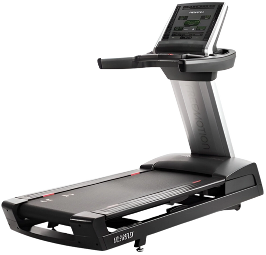 Freemotion T10.9 Reflex Treadmill w/Touch Screen (Remanufactured) - Angled View