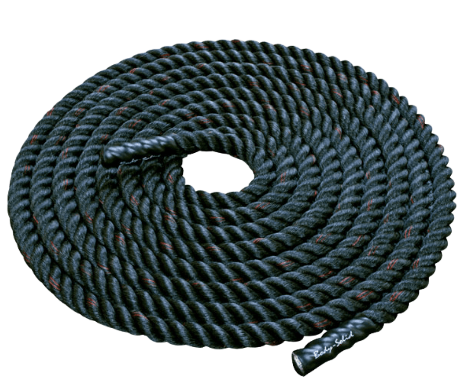 Body-Solid BSTBR1530 Fitness Training Rope 1.5 in. dia. - 30 ft. (New)