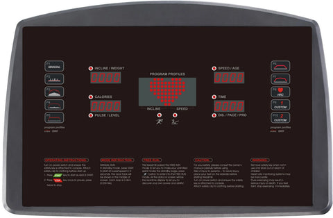 French Fitness ST200 Slat Belt Commercial Treadmill (New)