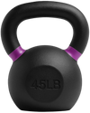 French Fitness Cast Iron Kettlebell 45 lbs (New) - Front View