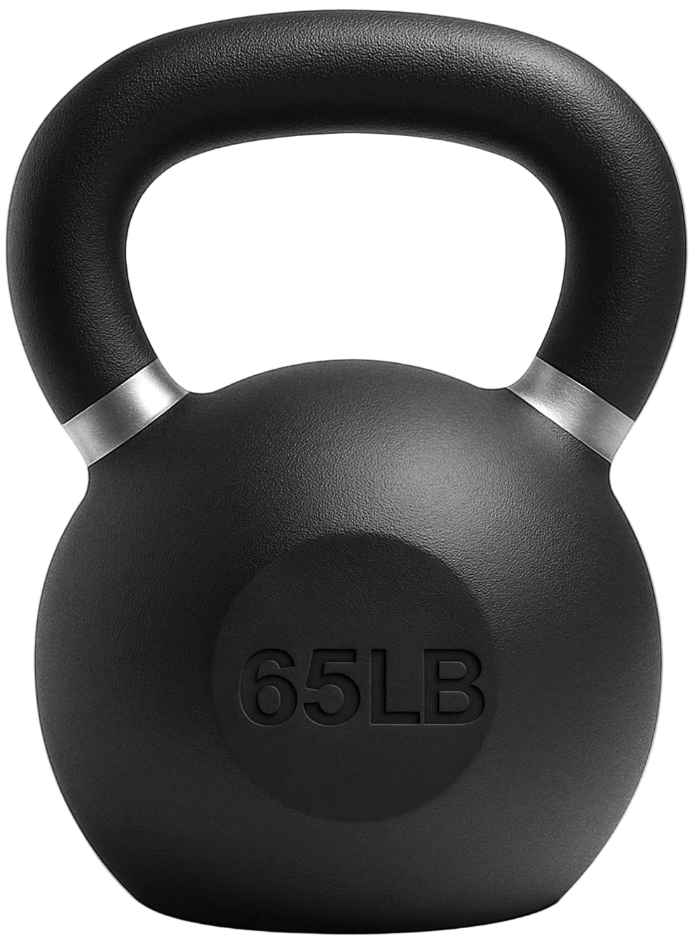 French Fitness Cast Iron Kettlebell 65 lbs (New) - Front View